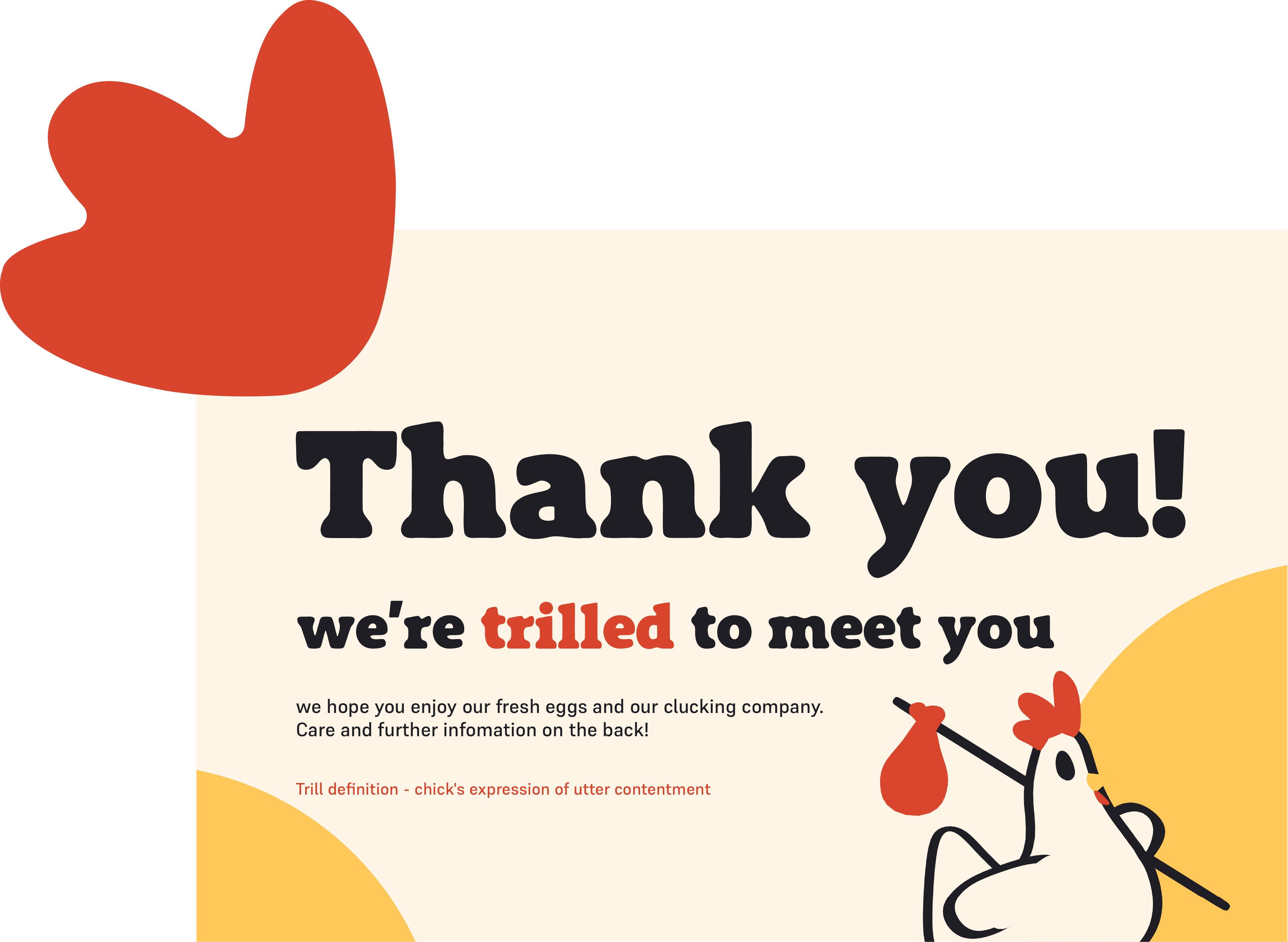 Thank You Card Front